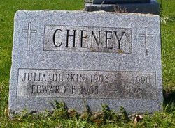 Julia “Jewell” <I>Durkin</I> Cheney 