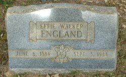 Effie <I>Walker</I> England 
