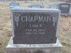 Lena Pearl <I>Snyder</I> Chapman 