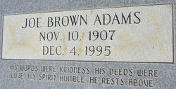 Joe Brown Adams 