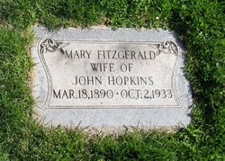 Mary Agnes <I>Fitzgerald</I> Hopkins 