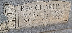 Rev Charles Marion “Charlie” Bagley 