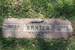 Benjamin B Baxter Jr.