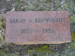 Sarah A. <I>Kenworthy</I> Kenworthy 