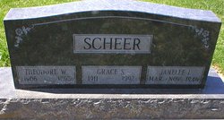 Grace S <I>Kettler</I> Scheer 