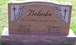 Catherine “Kitty” <I>Cindric</I> Behnke 