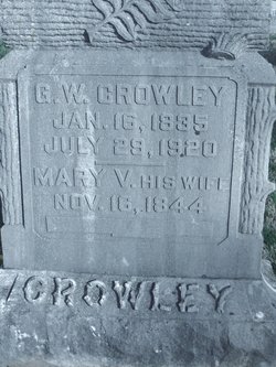 Mary Virginia <I>Mounts</I> Crowley 