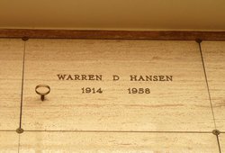 Warren D. Hansen 