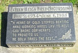 Evelyn Helga <I>Sigurdson</I> Field 