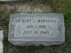 Dr Burt J Marshall 