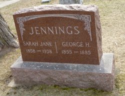Sarah Jane <I>Parker</I> Jennings 
