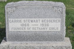 Carrie S <I>Stewart</I> Besserer 