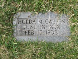 Hulda Mary <I>Thompson</I> Callen 