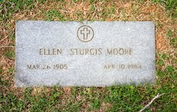Ellen Katharyn <I>Sturgis</I> Moore 