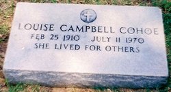Mary Louise <I>Campbell</I> Cohoe 