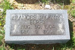 Irene Frances <I>Jackman</I> Berry 