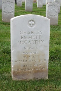 Col Charles Emmett McCarthy 