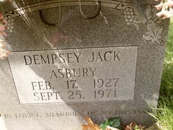 Dempsey Jack Asbury 
