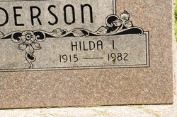 Hilda Imo <I>Dirickson</I> Anderson 