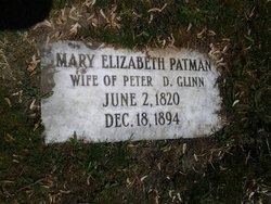 Mary Elizabeth <I>Patman</I> Glinn 