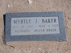 Myrtle <I>Johnson</I> Baker 