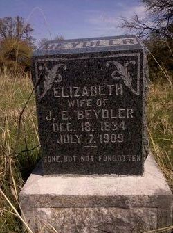 Elizabeth “Lizzie” <I>Deardorff</I> Beydler 