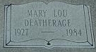 Mary Lou <I>Deatherage</I> Brown 