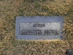 Charlotte Ann <I>Wilson</I> Brown 