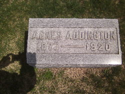 Agnes May <I>Huls</I> Addington 