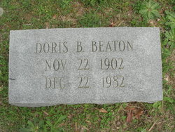 Doris <I>Butner</I> Beaton 