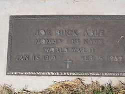 Joe Buck Able 