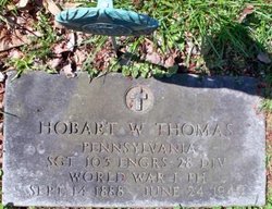 Hobart Walter Thomas 