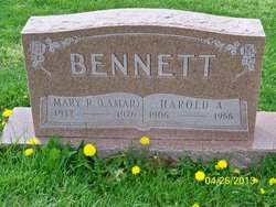 Mary R <I>Lamar</I> Bennett 
