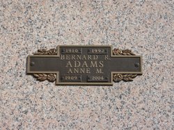 Anne M. <I>Knapp</I> Adams 