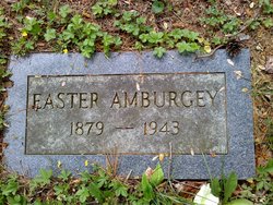 Easter “Esther” <I>Hammond</I> Amburgey 