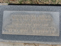 Winnie Marion Able 