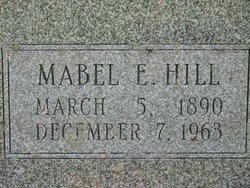 Mabel Elizabeth <I>Hill</I> Adamson 