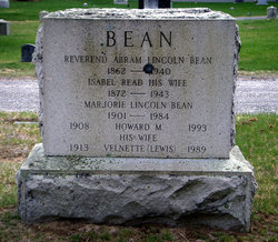 Rev Abram Lincoln Bean 