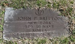 John P Britton 