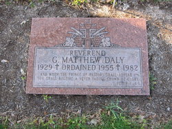 Rev G. Matthew Daly 