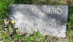 Mary E. <I>Ashworth</I> Summey 