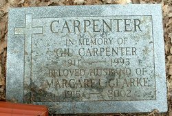 Margaret Evelyn <I>Clarke</I> Carpenter 