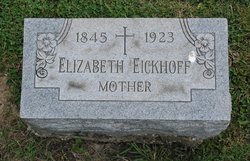 Elizabeth <I>Pieper</I> Eickhoff 
