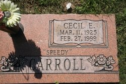 Cecil E. “Speedy” Carroll 