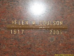 Helen May <I>Stevenson</I> Coulson 