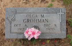 Olga Mary <I>Ott</I> Grohman 