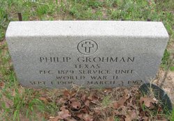 PFC Philip Grohman 