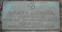 SSGT Emory J. Anderson 