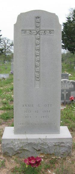 Annie Veronica <I>Grohman</I> Ott 