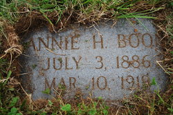 Nannie A <I>Hampton</I> Boone 